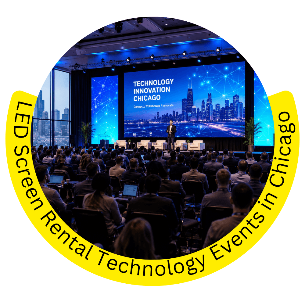 LED Screen Rental Technology Events in Chicago